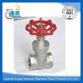 made in china female threaded casting stainless steel knife gate valves